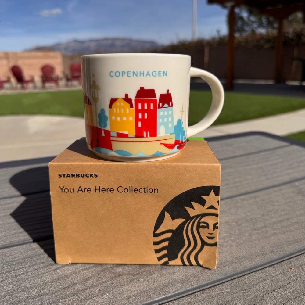 Starbucks You Are Here Copenhagen Mug with Box